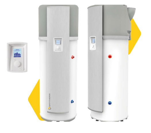 <h2>سخانات المياه الديناميكية الحرارية</h2>
<h3>إنتاج الماء الساخن من السعرات الحرارية الموجودة في الهواء: حل نظيف واقتصادي لراحة مثالية ليلا ونهارا، صيفا وشتاء.</h3>
<ul>
<li>ماء ساخن</li>
<li>للسكن الفردي أو الجماعي</li>
<li>التكنولوجيا الفرنسية</li>
<li>نظام متكامل مضاد للتآكل (ACI hybrid)</li>
<li>جهاز تحكم عن بعد لاسلكي مع خاصية الكشف عن بعد</li>
</ul>
