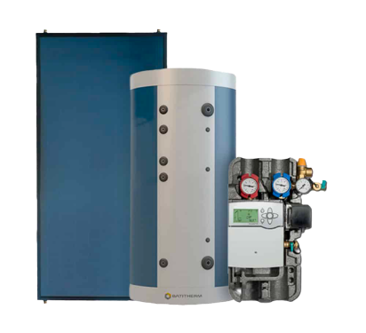 <h2>Chauffe-eau solaires à circulation forcée</h2>
<h3>Pour une alimentation en eau chaude régulière et rapide.</h3>
<p><strong>Capacités disponibles : de 200L à 9 000L</strong></p>
<ul>
<li>Eau chaude</li>
<li>Pour logement individuel ou collectif</li>
<li>Technologie allemande</li>
<li>Capacités disponibles : de 150L à 9 000L</li>
</ul>
